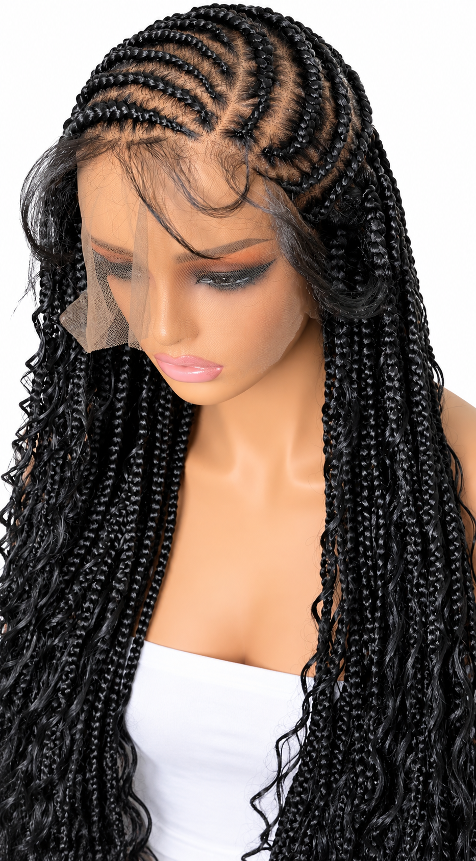 Tribal Fulani Braided Wig