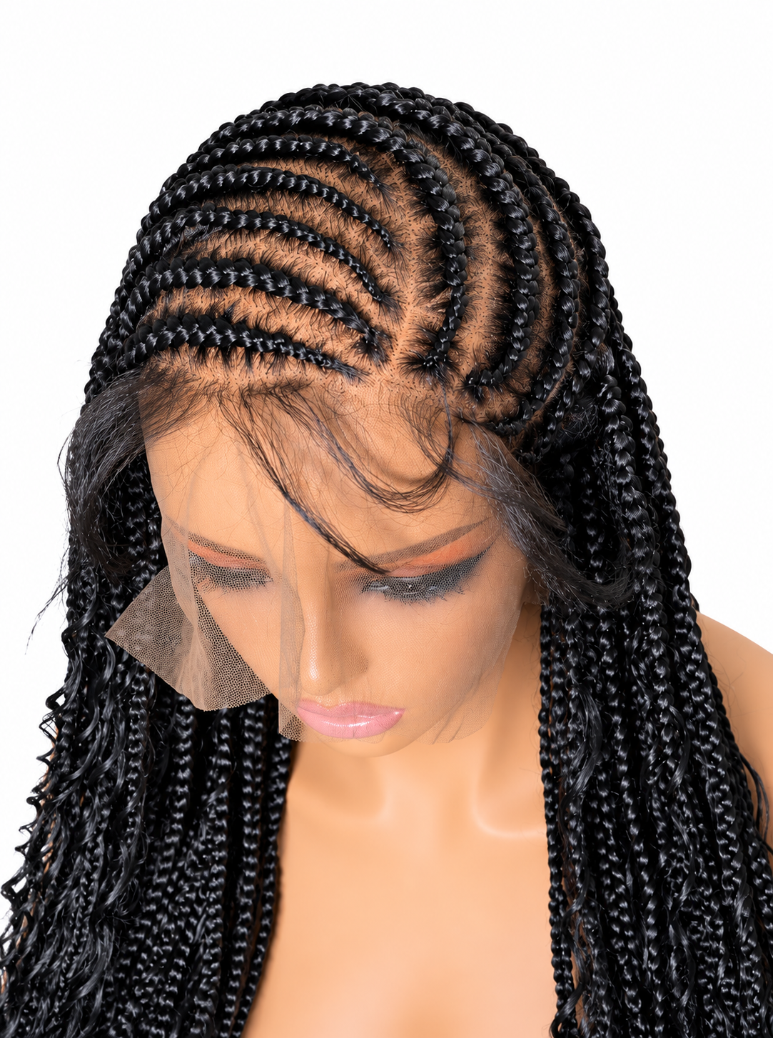 Tribal Fulani Braided Wig