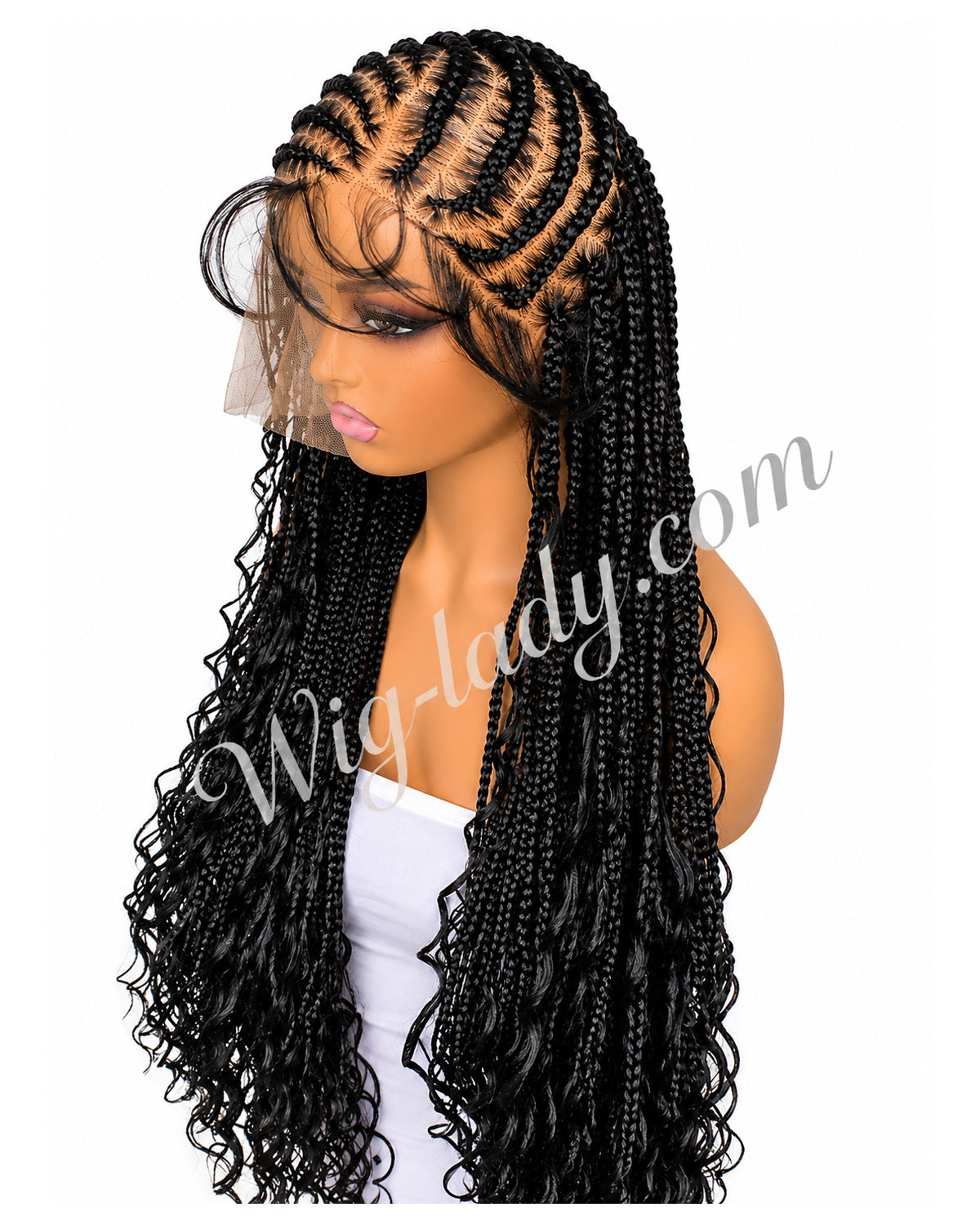 Tribal Fulani Braided Wig